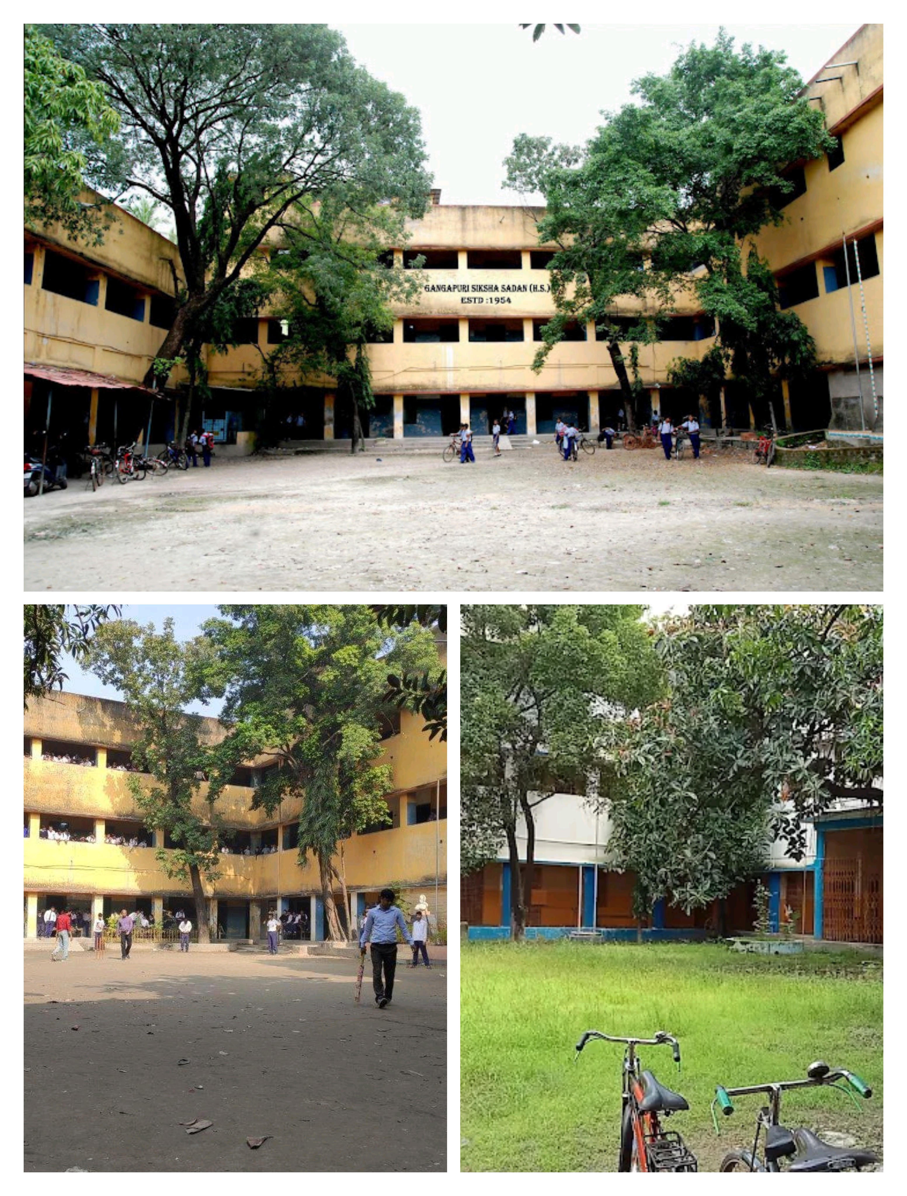 Gangapuri Shiksha Sadan from playground